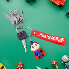 Cute Cartoon Silicone 3D Key Chain with Metal Hook & Strap (Pack of 1)