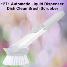 Automatic dish cleaning brush