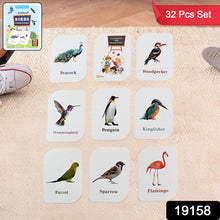 KidKraft Early Learner Educational Flashcards – 32 Birds