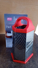 Supermom 7-in-1 Heavy Duty Stainless Steel Box Grater with Ergonomic Handle (1 Pc)